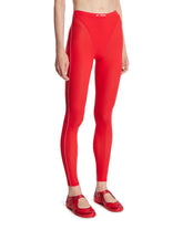 Red NikeSKIMS High-Waisted Leggings | PDP | Antonia