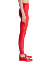 Red NikeSKIMS High-Waisted Leggings | PDP | Antonia