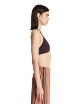 Brown NikeSKIMS Triangle Bra | PDP | Antonia