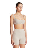 NikeSKIMS Top Con Cucitura Frontale Beige | PDP | Antonia