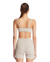 NikeSKIMS Top Con Cucitura Frontale Beige | PDP | Antonia