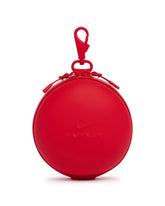 Red NikeSKIMS Round Rigid Pouch | PDP | Antonia