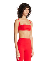 Red NikeSKIMS Balconette Bra | PDP | Antonia