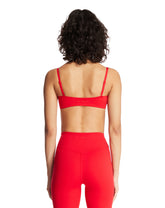 Red NikeSKIMS Balconette Bra | PDP | Antonia