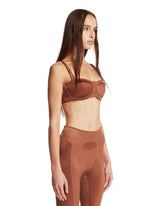 NikeSKIMS Bra Top Marrone | PDP | Antonia