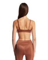 NikeSKIMS Bra Top Marrone | PDP | Antonia