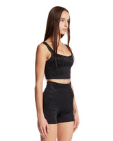 NikeSKIMS Black Bustier Top | PDP | Antonia