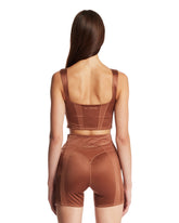 NikeSKIMS Bustier Top Marrone | PDP | Antonia