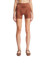 NikeSKIMS Shorts A Vita Alta Marroni - PERFECT MOMENT WOMEN | PLP | Antonia