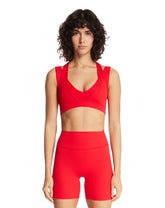 Red NikeSKIMS Double-Strap Top | PDP | Antonia