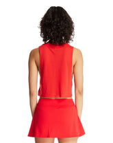 Red NikeSKIMS Cropped Top | PDP | Antonia