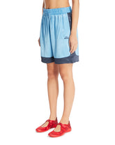 Blue NikeSKIMS Relaxed Shorts | PDP | Antonia