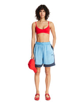 Blue NikeSKIMS Relaxed Shorts | PDP | Antonia