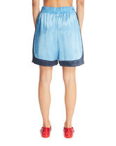 Blue NikeSKIMS Relaxed Shorts | PDP | Antonia
