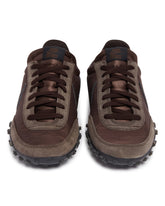 Nike x SKIMS Brown Waffle Racer Sneakers | PDP | Antonia