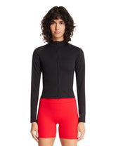 Black NikeSKIMS Zip-Up Jacket | PDP | Antonia