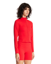 Red NikeSKIMS Zip-Up Jacket | PDP | Antonia