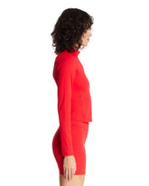 Red NikeSKIMS Zip-Up Jacket | PDP | Antonia