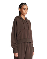 ON by FKA Twigs Brown Club Collective Full Zip Hoodie | PDP | Antonia