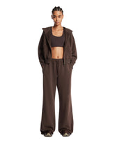 ON by FKA Twigs Brown Club Collective Full Zip Hoodie | PDP | Antonia