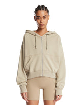 ON by FKA Twigs Beige Club Collective Full Zip Hoodie | PDP | Antonia