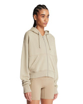 ON by FKA Twigs Beige Club Collective Full Zip Hoodie | PDP | Antonia