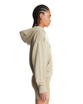 ON by FKA Twigs Beige Club Collective Full Zip Hoodie | PDP | Antonia