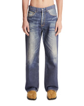 Jeans Azure Print Third Cut Blu | PDP | Antonia