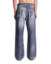 Jeans Azure Print Third Cut Blu | PDP | Antonia