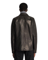 Black Leather Private Jacket | PDP | Antonia