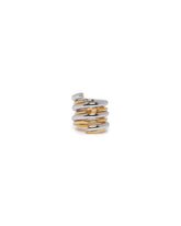 Gold and Silver Orbit Ring | PDP | Antonia