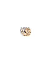 Gold and Silver Orbit Ring | PDP | Antonia