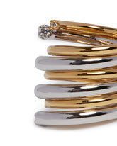 Gold and Silver Orbit Ring | PDP | Antonia
