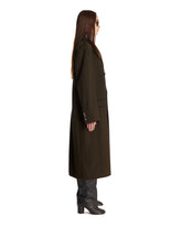 Cappotto In Lana E Cashmere Marrone | PDP | Antonia