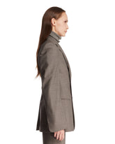 Gray Clean Break Jacket | PDP | Antonia