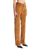 Pantaloni A Costine Marroni | PDP | Antonia