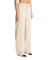 Pantaloni A Costine Beige | PDP | Antonia