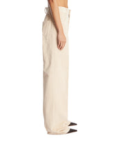 Pantaloni A Costine Beige | PDP | Antonia