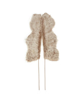 Gray Shearling Segment Scarf - WELCOME PROMO (auto excl.) | PLP | Antonia