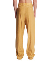 Pantaloni In Lino Beige | PDP | Antonia