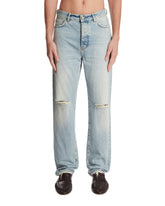 Blue Five-Pocket Jeans | PDP | Antonia