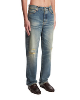 Jeans Con Strappi Blu | PDP | Antonia