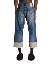Blue X-Boyfriend Cuffed Jeans | PDP | Antonia