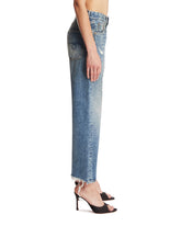 Blue Cropped Jeans | PDP | Antonia