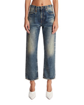 Blue Cropped Jeans | PDP | Antonia