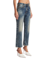 Blue Cropped Jeans | PDP | Antonia