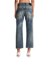 Blue Cropped Jeans | PDP | Antonia