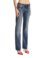 Jeans A Gamba Dritta Blu | PDP | Antonia