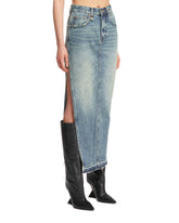 Gonna Midi In Denim | PDP | Antonia