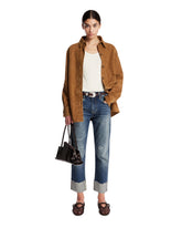 Jeans Con Risvolto Blu | PDP | Antonia